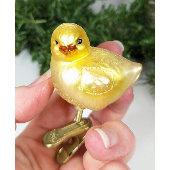 Christmas Chick Ornament Clip, Retired Old World Christmas - Picture 3 of 6